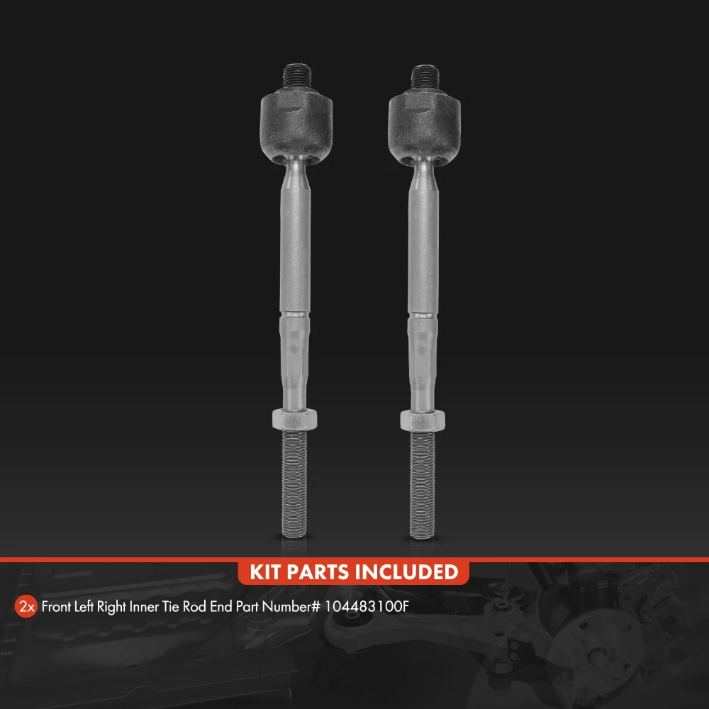 2PCS Inner Left Right Tie Rod End for Tesla Model 3 2017-2021 Model Y 2020-2021 5YJ3 5YJY 104483100F 104474100E 104493199E