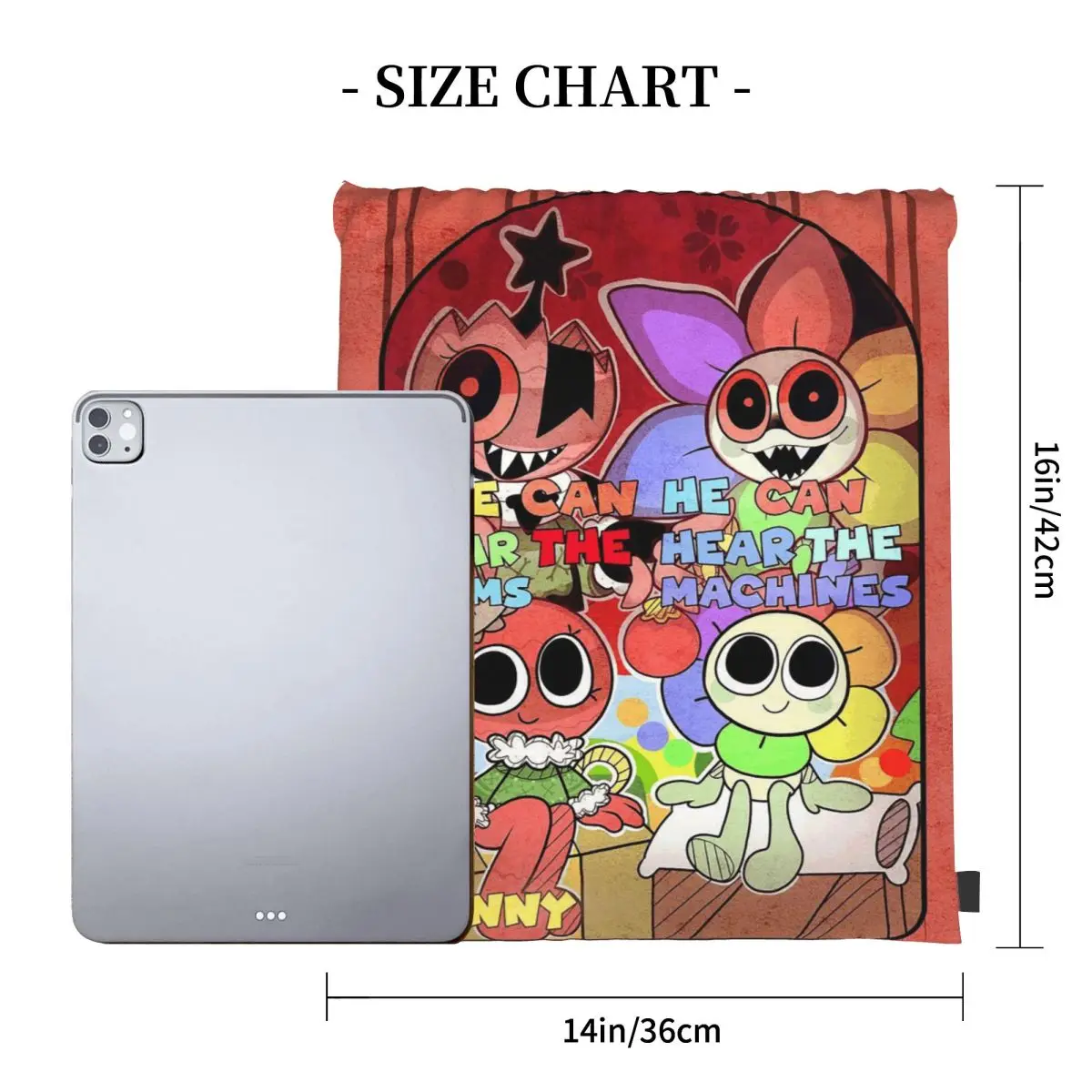 حقائب ظهر Bobette and Dandy Cartoon Dandy's World حقائب ظهر كاجوال برباط حقيبة أحذية حقائب كتب للمدرسة للرجال والنساء