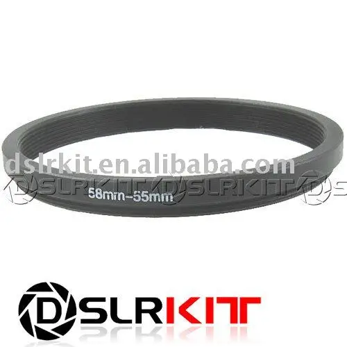 58mm-55mm 58-55 58 to 55 Step Down Ring Filter Adapter