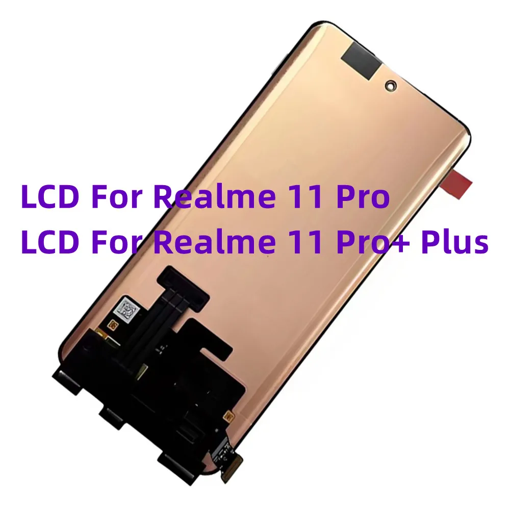 LCD Screen Original For Realme 10 11 Pro Pro+ Plus 5G OLED LCD Display Touch Panel Digitizer Assembly Replacement