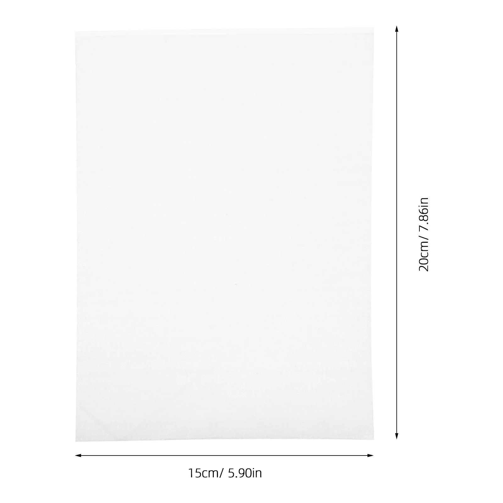 100 قطعة أكياس التعبئة والتغليف للصدمات Epe وسادة ورقة 15x20 سنتيمتر مقاومة للخدش لتحريك لوازم الشحن تخزين التعبئة يلتف