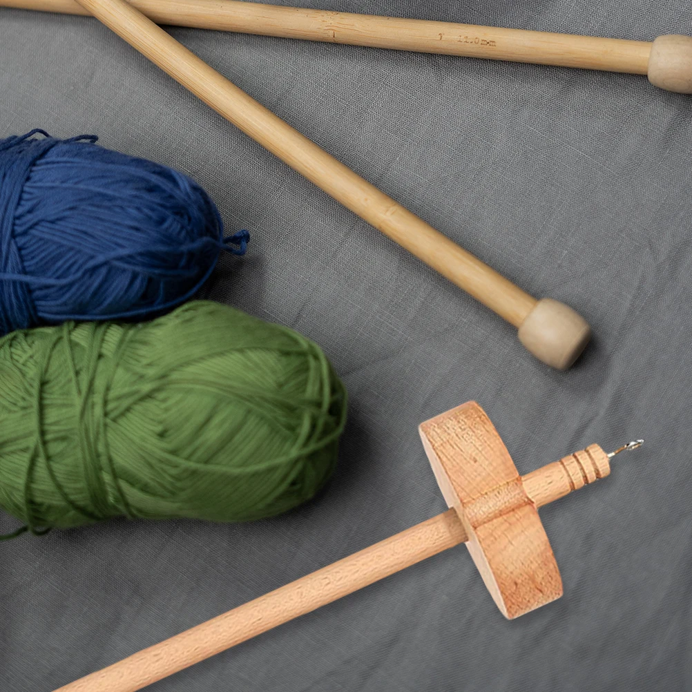 

Simple Wooden Thread Holder Sewing Yarn Stand Durable Polished Rotatable Yarn Storage Rack Knitting Accessory Sewing Supply