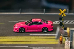 (Pre-order) Tarmac Work 1:64 VERTEX Silvia (S15) Pink Metallic Diecast Model Car