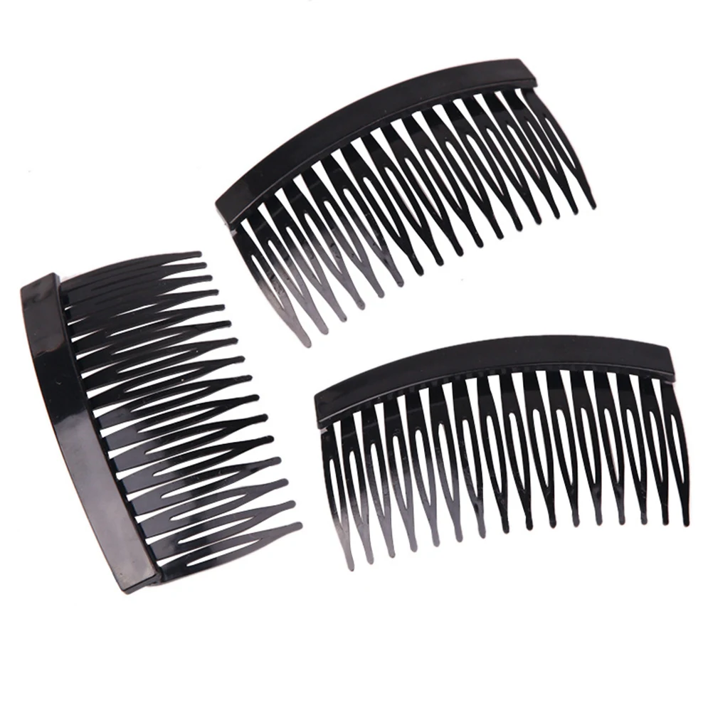 

20 Pcs Plastic Bangs Comb Durable Lightweight Fine Tooth Combs for Women Elegant Hairstyle Wedding Daily Use Hair