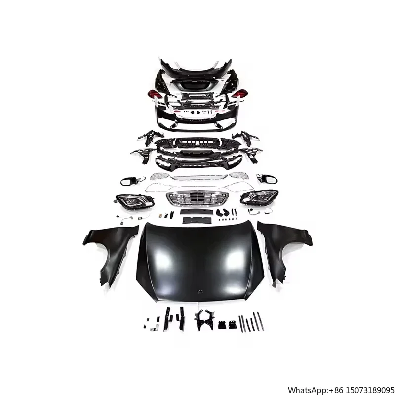 

Подходит для - Комплект для рестайлинга S-класса W221 в стиле W222 S63 S65 MABACH B: капот, бамперы, фары, аксессуары