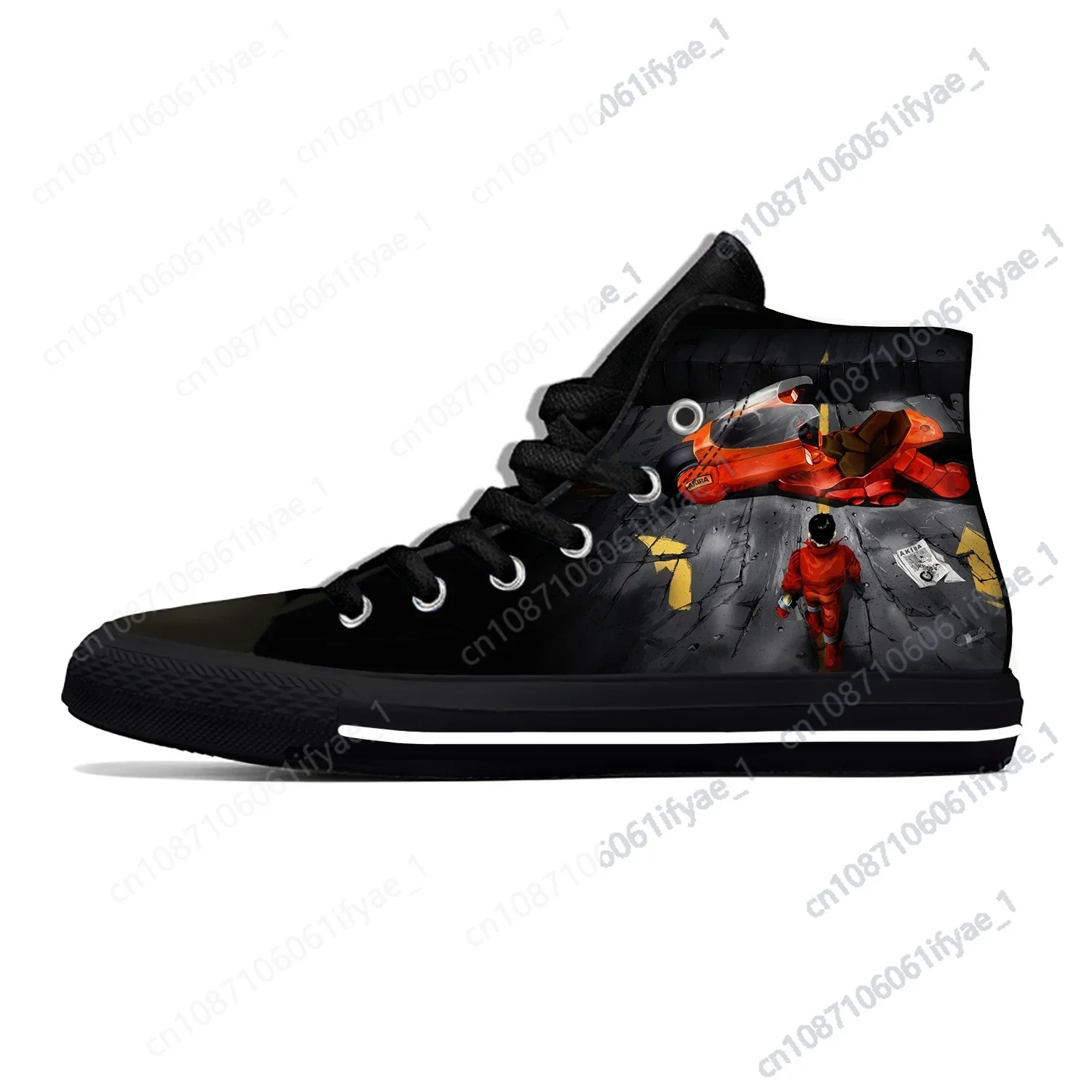 

Summer Anime Akira Synthwave Fashion Classic Casual Shoes High Top Men Women Classic Sneakers Classic Lightweight Board Shoes