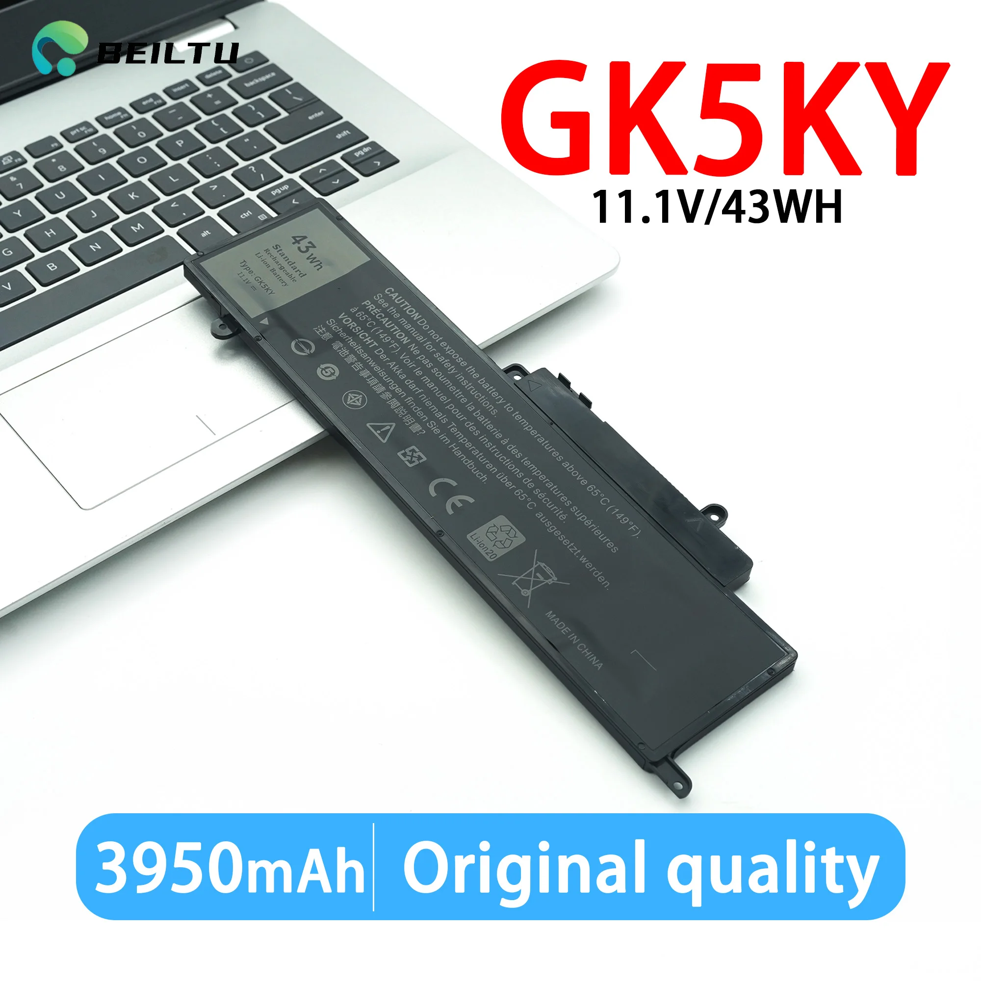 Batería GK5KY para Dell Inspiron 11 3000 3147 3148 3153 3152 3157 3158 13 7353 7359 7347 7348 7352 15 7000 7558 7568