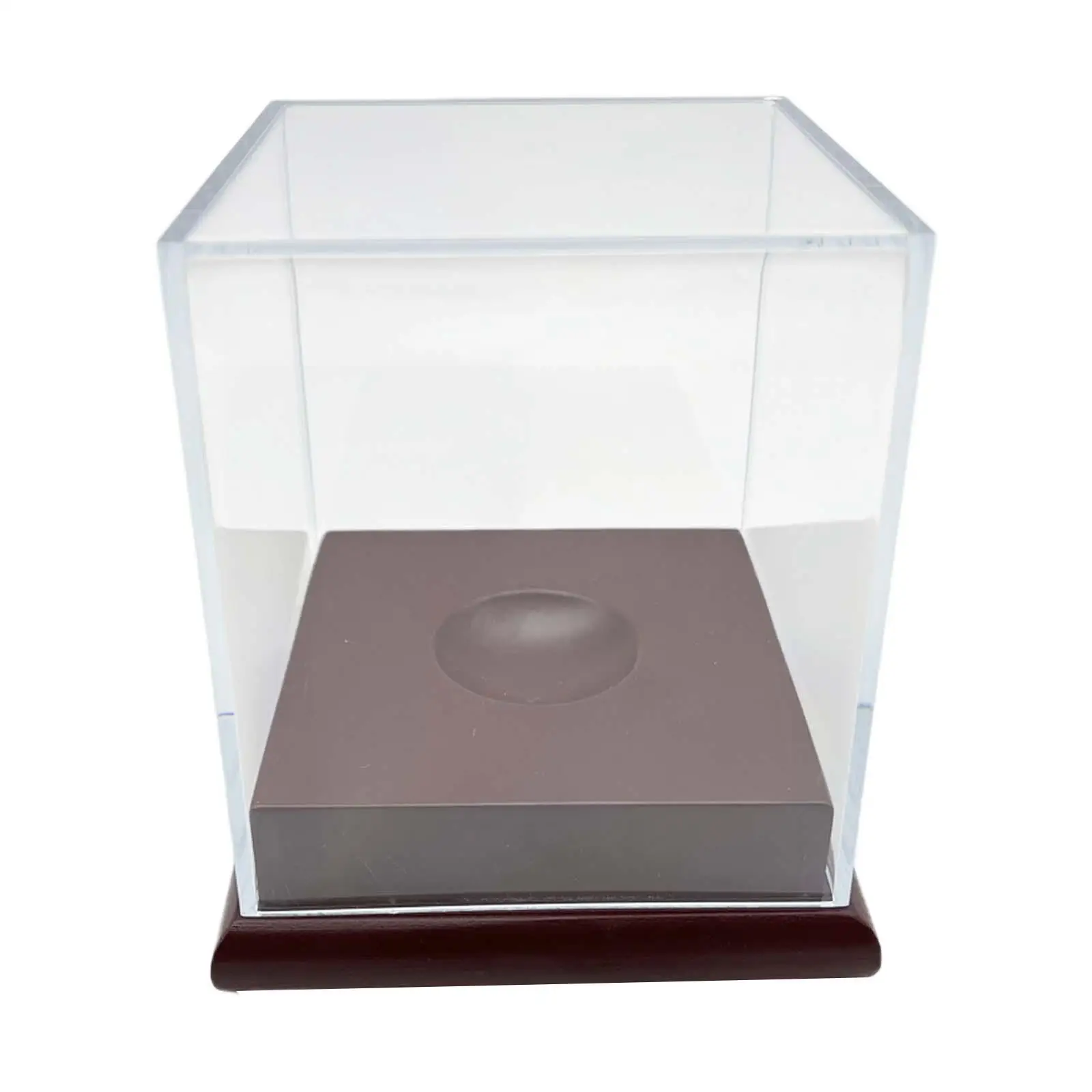 Baseball Display Case Baseball Storage Box Transparent Memorabilia Display Box for Fits Official Size Ball Softball Display