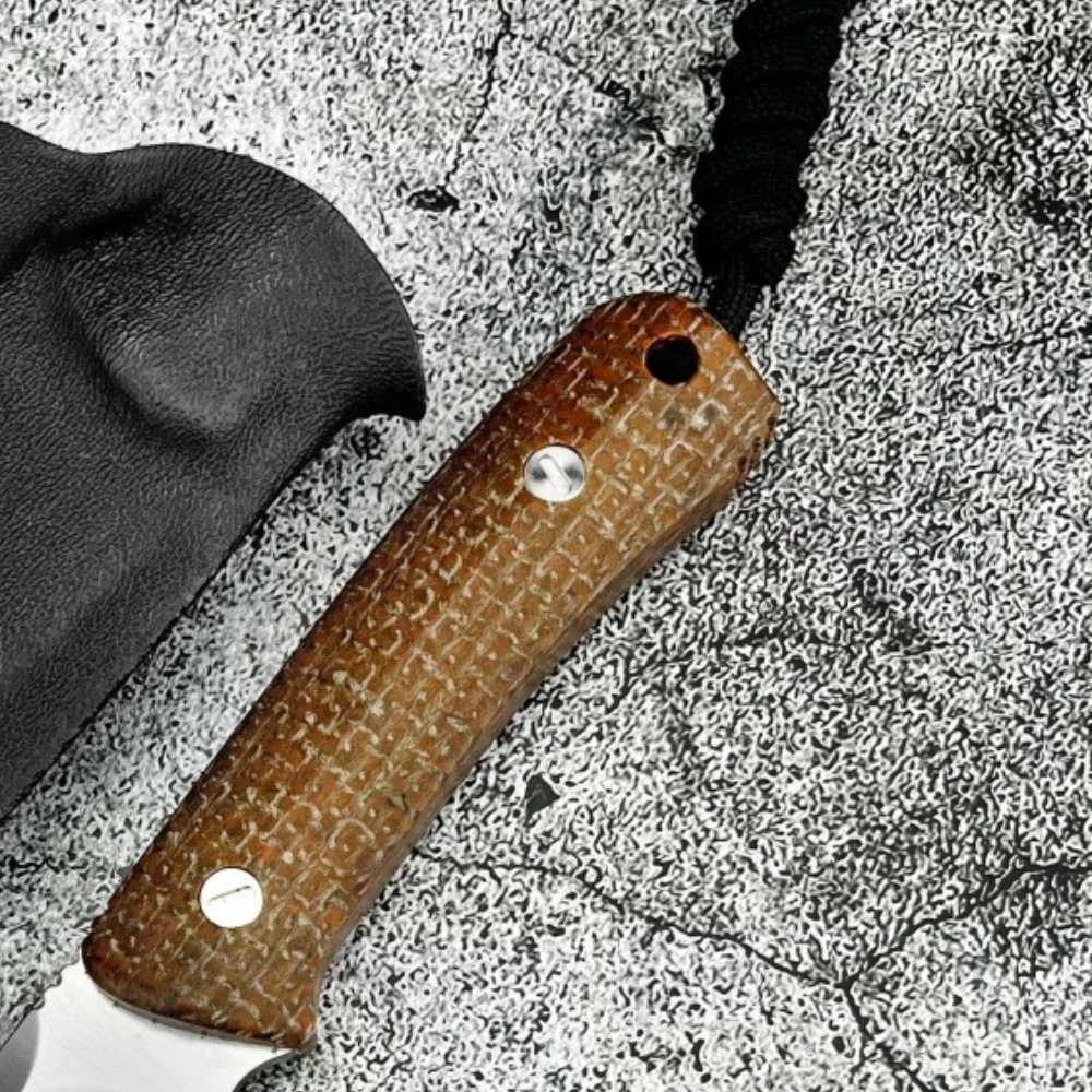 التكتيكية في الهواء الطلق شفرة مثبتة سكين G10 مقبض صلابة عالية 8Cr13Mov شفرة البرية بقاء الدفاع القتال الغابة EDC أدوات