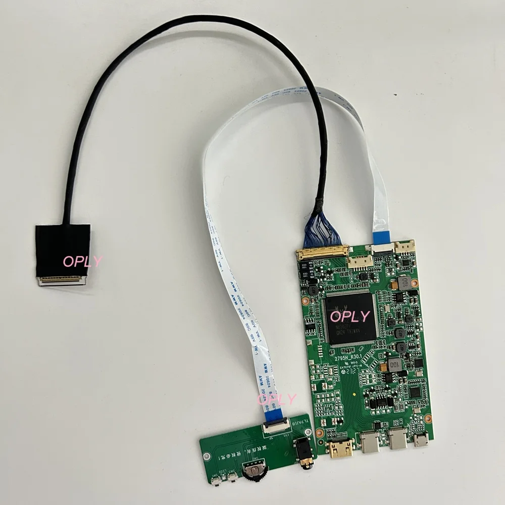 4K controller board kit MINI HDMI-compatible type-C for B173ZAN01 B173ZAN03 17.3