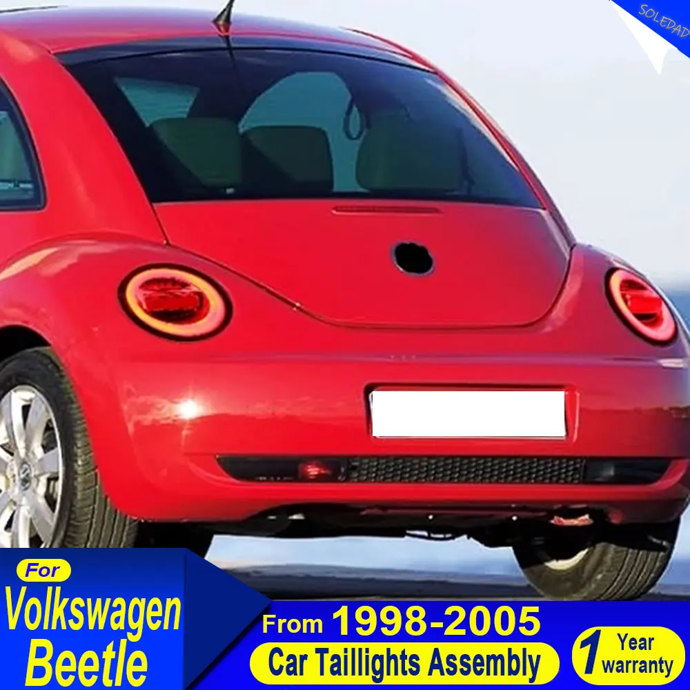 Car Styling taillight for VW Beetle Tail Lights 1998-2005 Beetle Tail Light DRL Rear Lamp Turn Signal Reverse Brake Accessories
