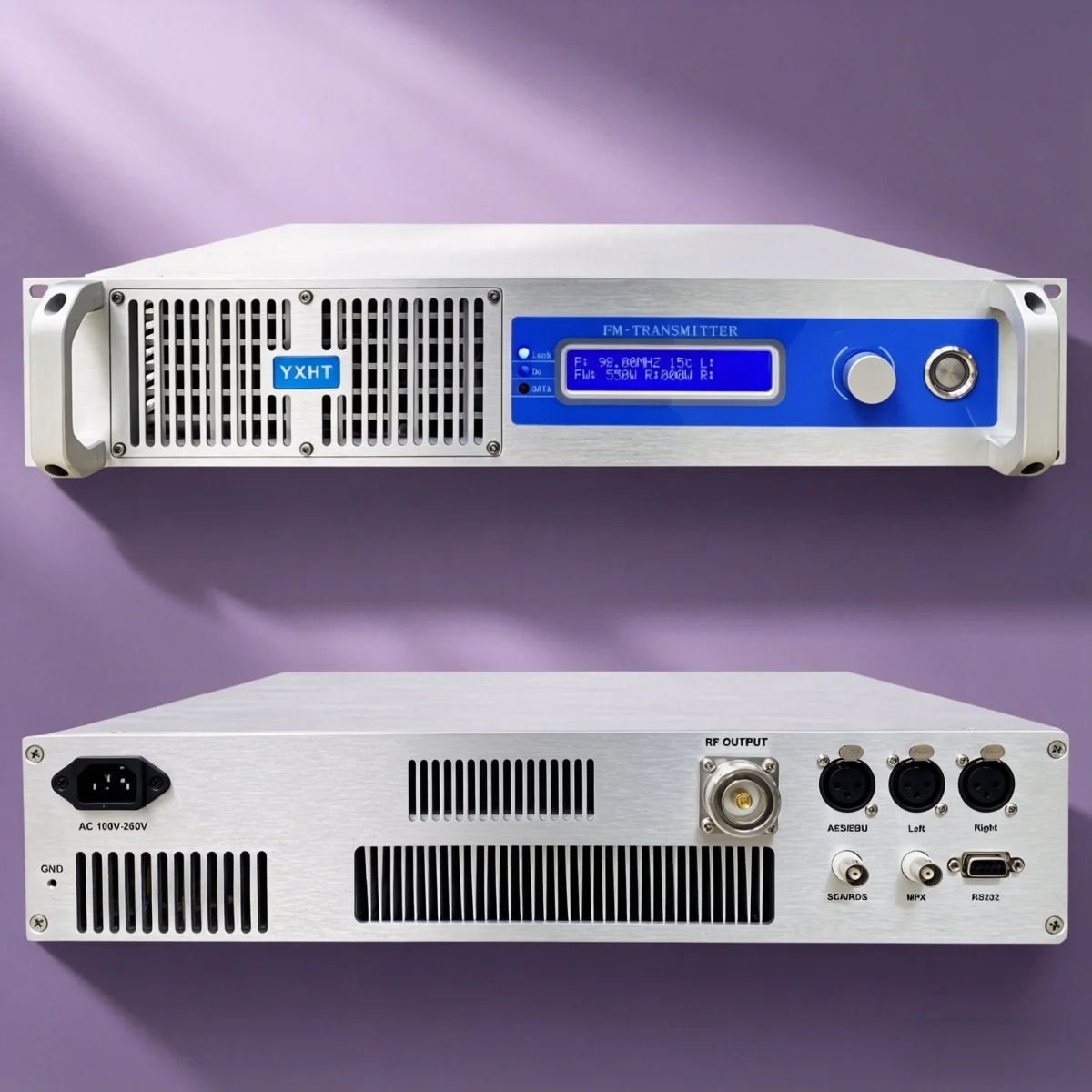 

HQ- Community YXHT-1, 1.5KW(1500W) FM Transmitter, Countryside Radio, High Power FM Overcurrent, Stable Reliable