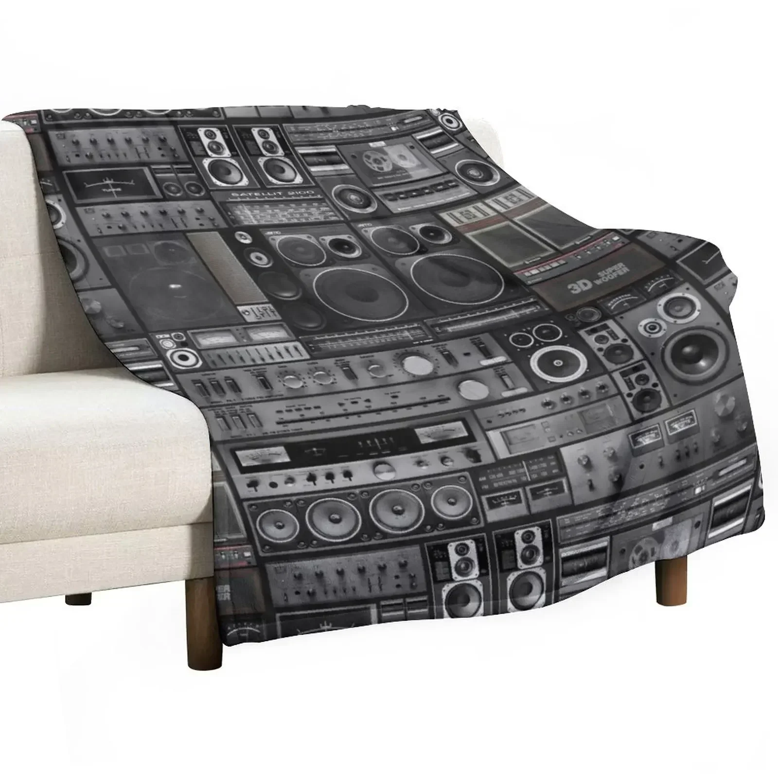 Hifidelity Remix Throw Blanket Decorative Sofa Custom Softest Blankets