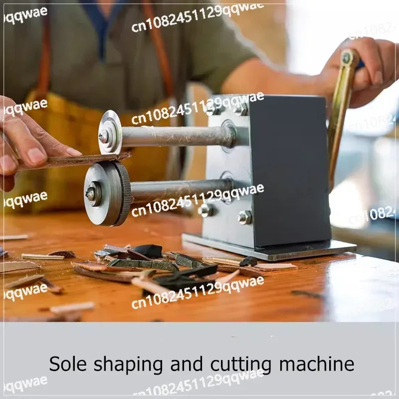 Sole Cutting Machine for Handmade Shoemaker, Leather Sole Making Tool,Various Materials of Leather and Rubber