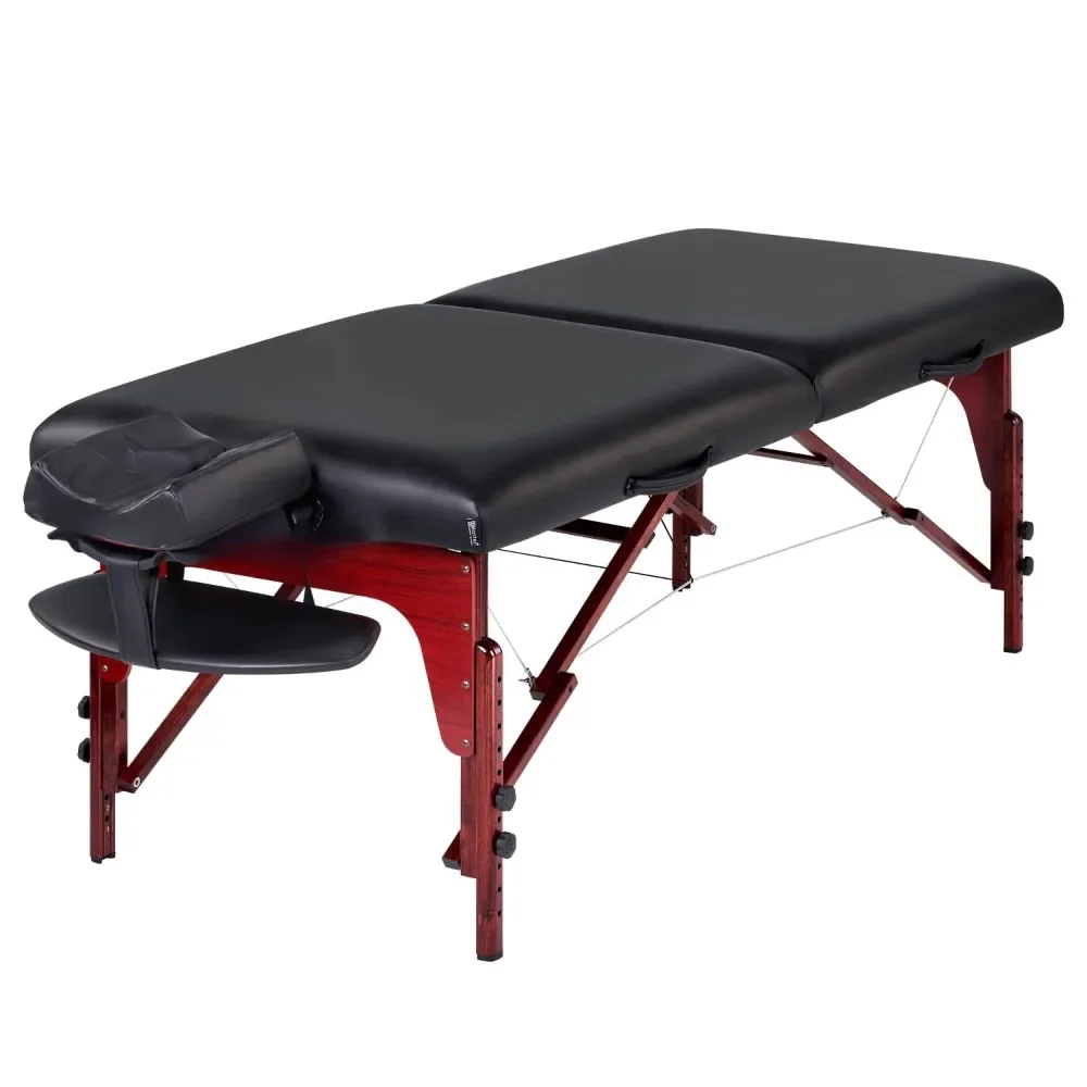 

31" Portable Massage Table Package, Memory Foam Cushioning, Reiki Panels, Shiatsu Cable Release- Tattoo Table, Spa Bed MQAM