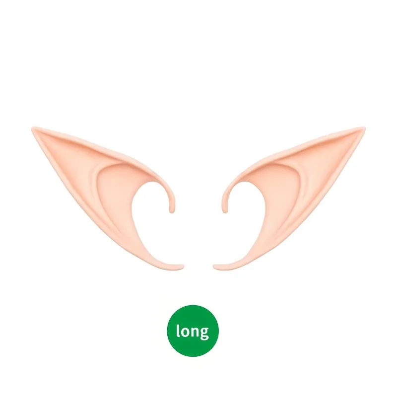 Halloween Elf Ears Cos Props Avatar Elf Ears Vampire Dentures Goblin Fake Ears Fox Ears Lolita Cat Ears Cosplay Accessories Ears