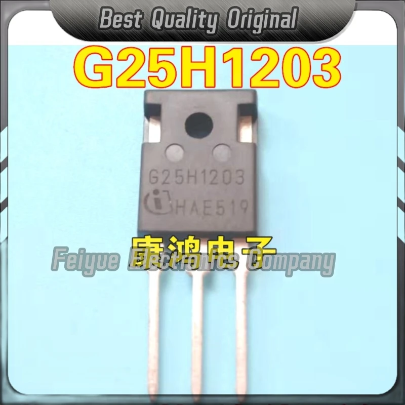 5PCS-20PCS   G25H1203 IGW25N120H3 TO-247 IGBT 25A 1200V Best Quality Imported Original