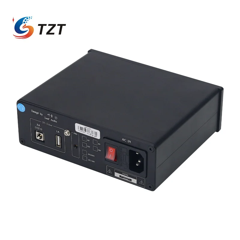 TZT PW-05 OEM LT3045 Alimentatore lineare di precisione da 50 W con trasformatore verde Uscita 9 V 3 A/12 V 3 A/5 V 3 A/15 V 1 A