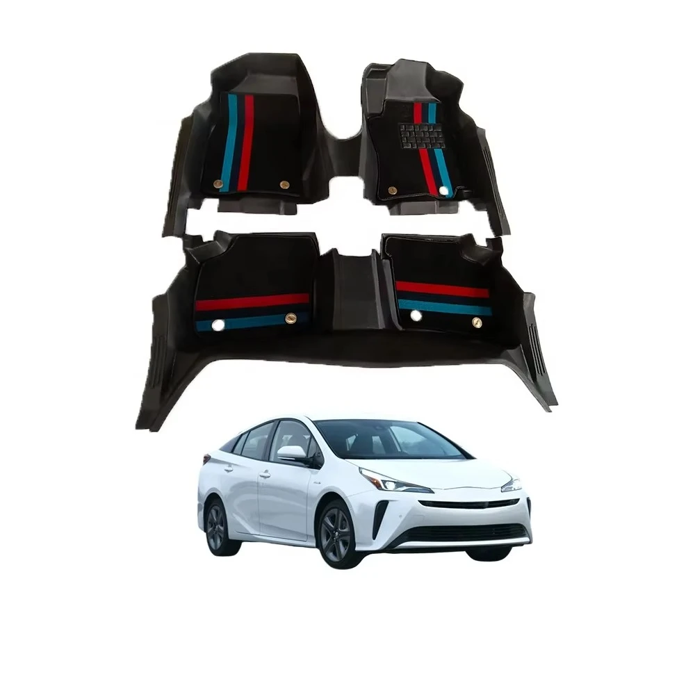 

Hot! Double Layer Hand Craft Waterproof and Fireproof TPE Completely Covered Extension Rubber 5D TPE Car Foot Mat for P20 (2)
