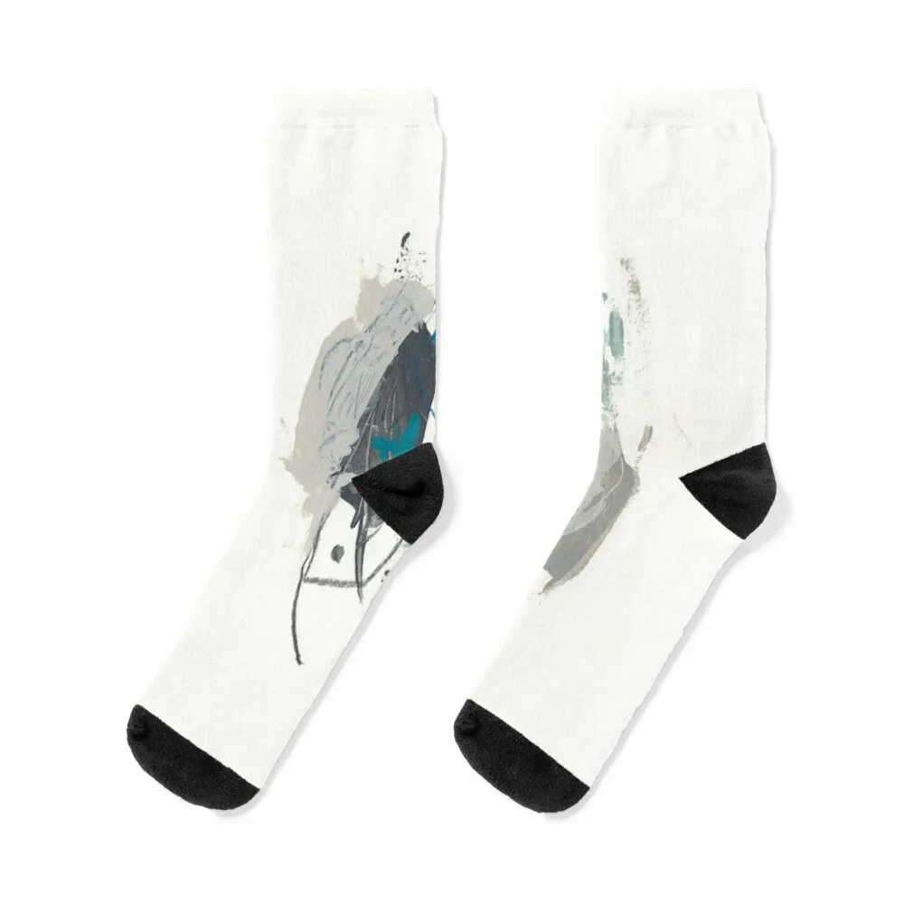 

Teal Gesture Socks with print Sports professional running Christmas Boy Child Socks Women's