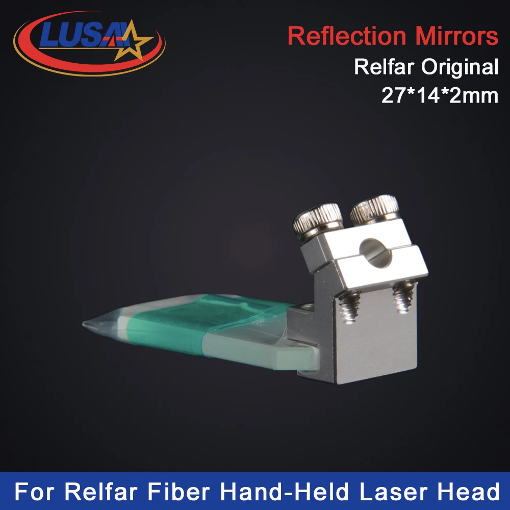 Imagem -05 - Lusai Relfar Laser Reflexão Espelhos Lente Refletiva 27x14x2 mm Fwh20-s10b Fwh30-pgs10c Laser Soldagem Gun Original