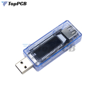 USB Tester LCD Digital Voltmer Ammeter Mobile Power Battery Capacity Indicator USB Phone Charger Doctor Voltage Current Meter