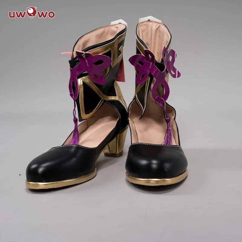 UWOWO Fu Xuan Cosplay Boots Game Honkai Star Rail HSR Fuxuan Cosplay Shoes Boots