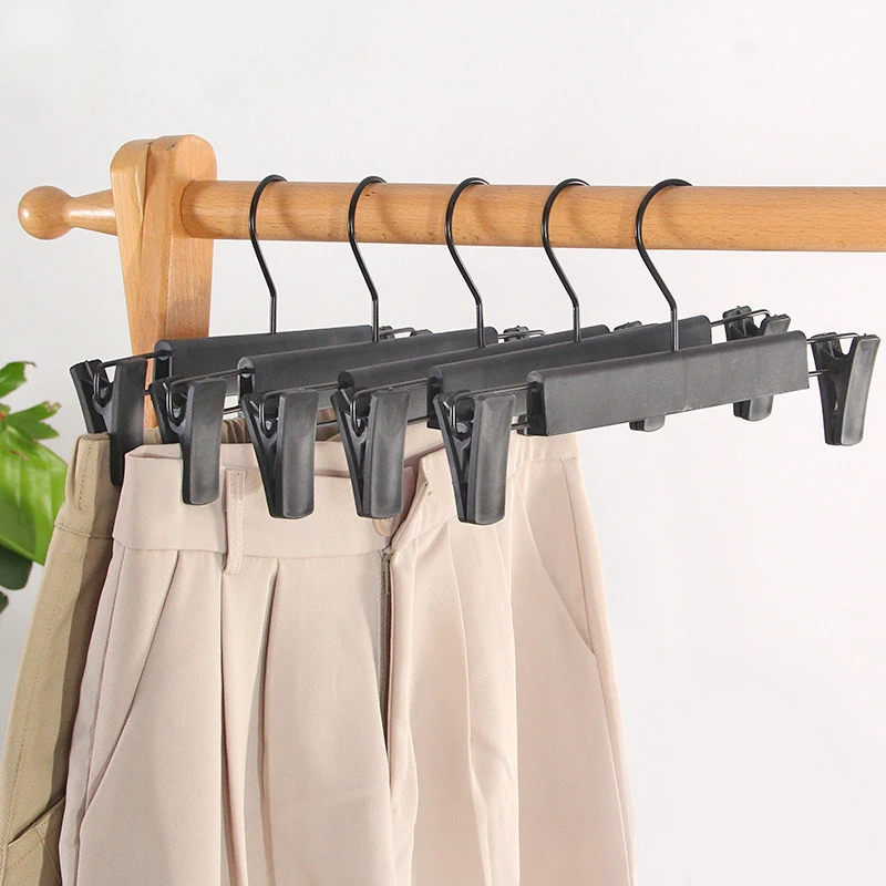 Clip de pantalón para el hogar, percha de pantalón de moda Simple, antideslizante, Jk, para colgar vestido, estante para ropa