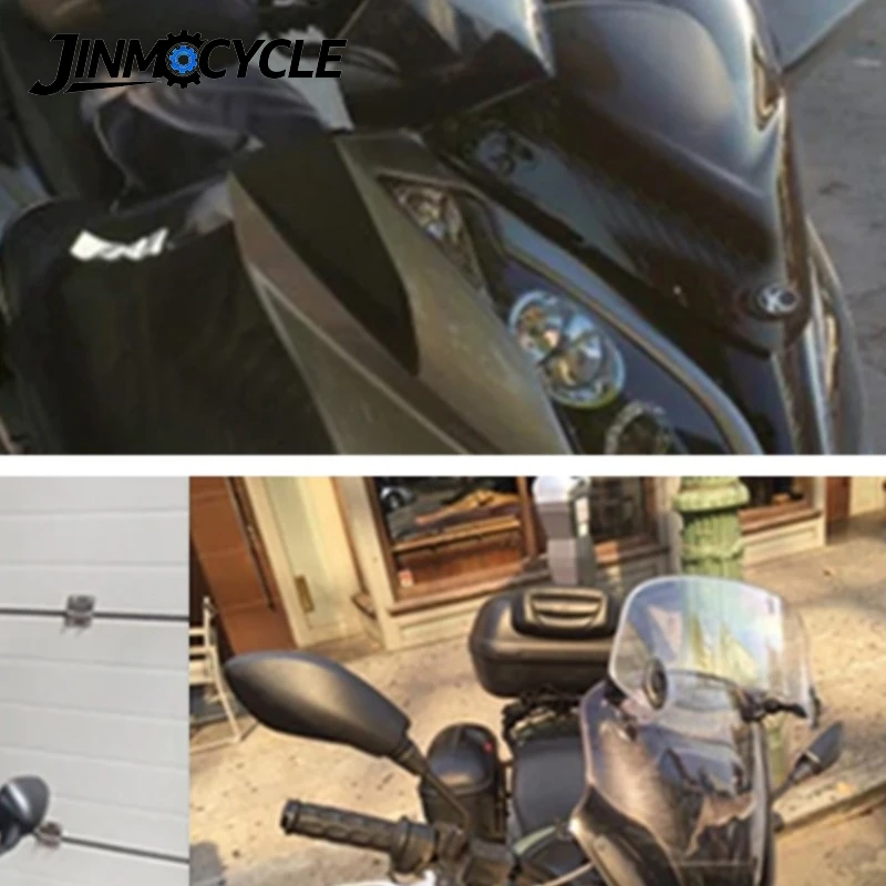 

For Honda CRF150R CROSSRUNNER 800 Deauville NT 600 700 FMX 650 Motorbike Windshield Extension Spoiler Windscreen Air Deflector