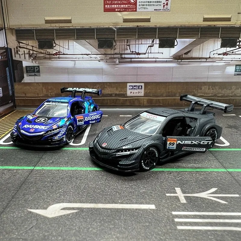 TAKARA TOMY Tomica TPR Honda NSX-GT coche de carreras escala 1/64 coches de aleación juguete vehículo de Motor Diecast Metal modelo regalo para niños niño