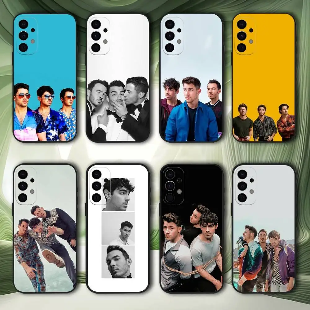 

J-Jonas Band B-Brothers Phone Case For Samsung S25,S24,S21,S22,S23,S30,Ultra,S20,Plus,Fe,Lite,5G Black Cover