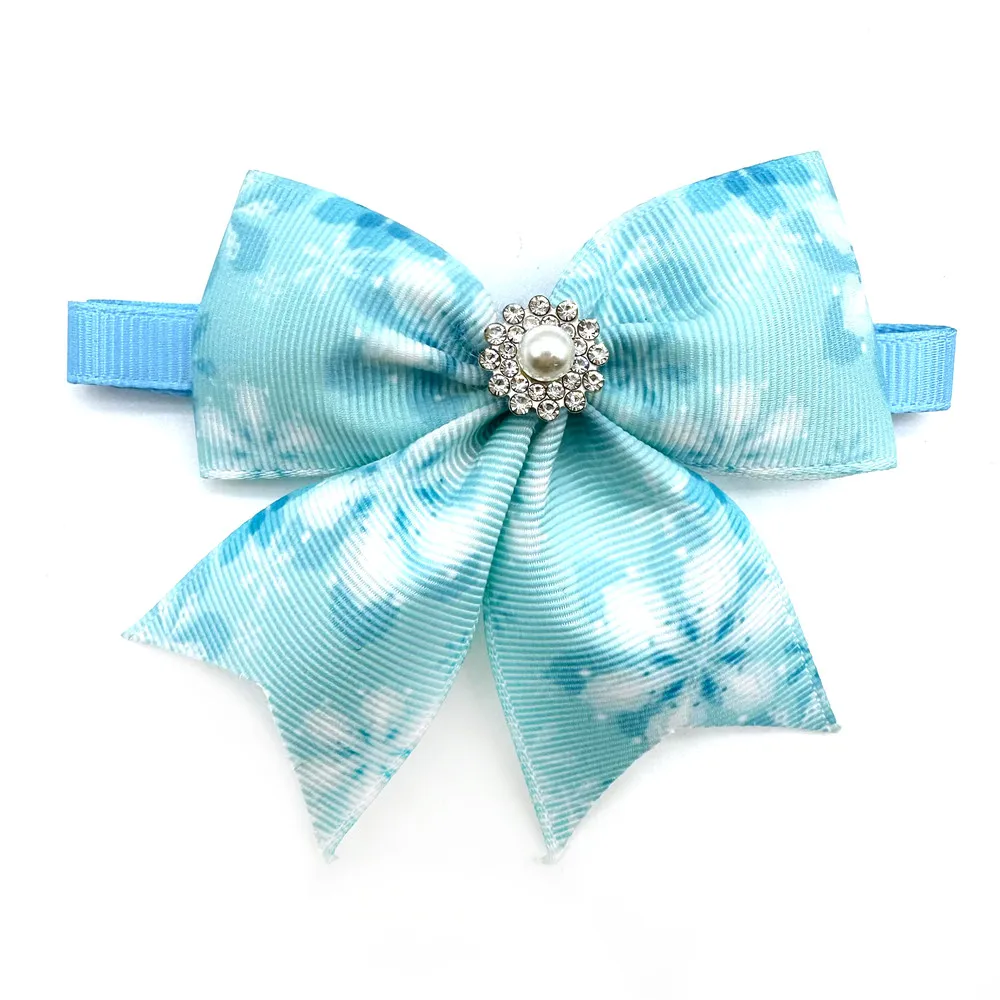 50/100 stücke Winter Stil Kleine Hund Fliege Haustier Hund Pflege Produkt Schneeflocke Hunde Bowties Pflege Produkte Kleine Hund zubehör – Detail 10