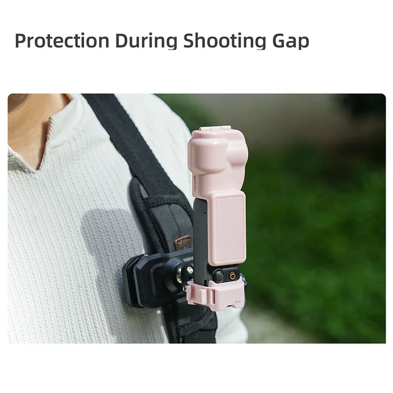 Quick Release Adapter Mount For DJI Pocket 3 Cat Ear Tabletop Bicycle Windshield Adapters For DJI Pocket 3 Black