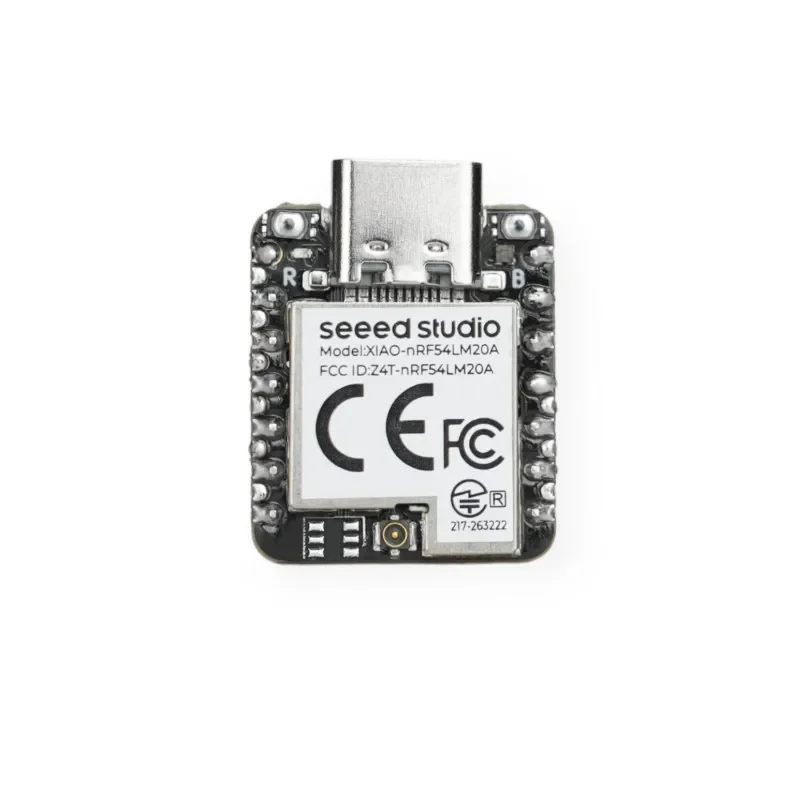 VivaSeeed Studio XIAO NRF54LM20A, Nordic NRF54LM20A SoC, NPM1300 PMIC, BLE 6.0 Matter Thread Zigbee IoT Board, USB-C NFC IPEX4