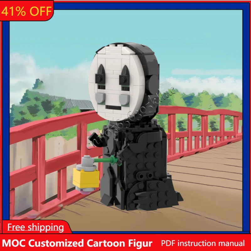 

332 PCS Customize Famous 31165 Man Without A Face Brickheaded Models Sets DIY Creative Bricks Assembly Toy Kids Gift Collection