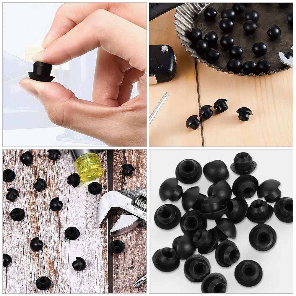 20 Pcs Jack Oil Plug Floor Filler Rubber Plugs Bottle Accessories Hydraulic Bung Seal