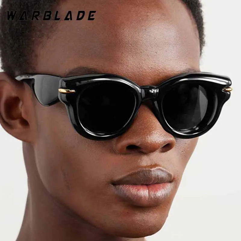 

Trendy Punk Oval Frame Rivets Decorate Women's Sunglasses Brand Designer Outdoor Driving Men Sunglass Travel Shade Eyewear UV400