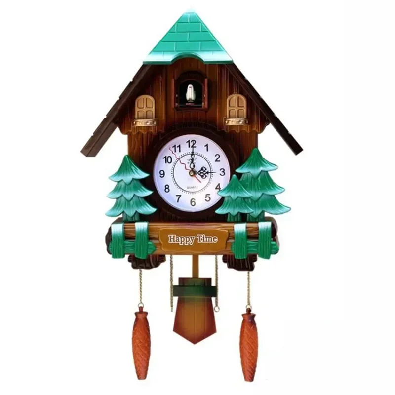 

Vintage Large 3D Wall Clock Room Pendulum Cuckoo Clock Wall Art Luxury Room Design Home Decoration Personalized Accessories