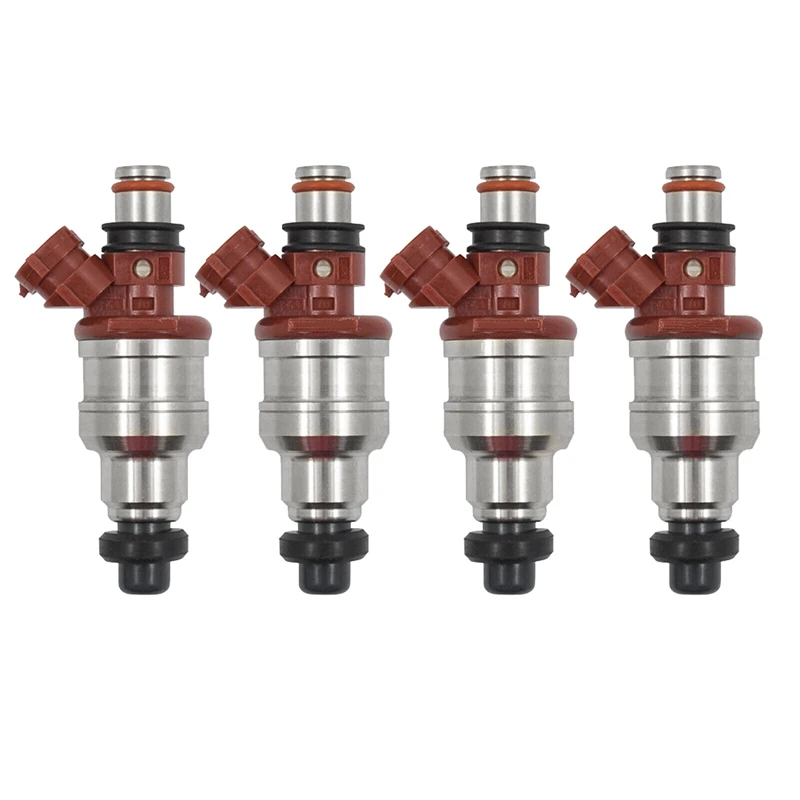 

4Piece Fuel Injectors Parts Accessories For 1989-1995 Toyota 4Runner Pickup T100 22RE 2.4L 23209-35040 23250-35040