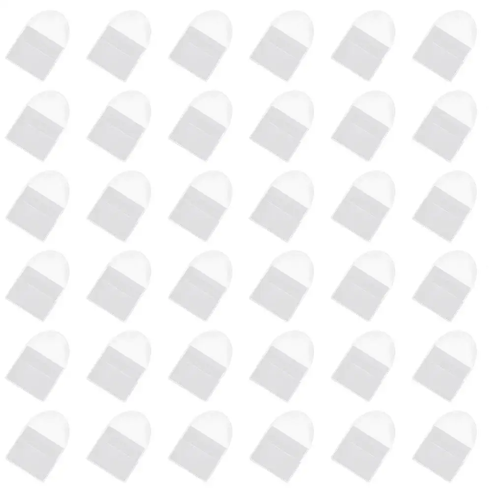 

30 Pcs Coin Storage Bag Single Pocket Organizers Clear Pvc Plastic Holders for Necklaces Small Change Key jewelry