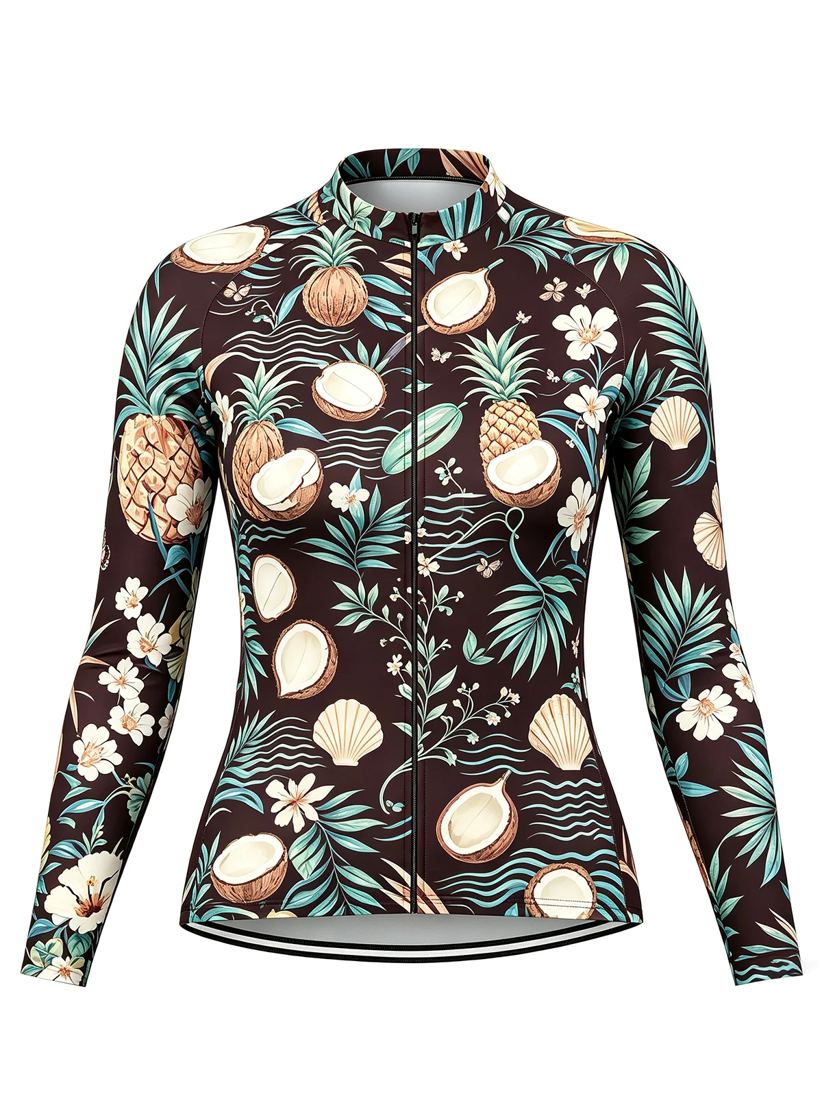 Men’s Summer Surf Stand Collar Rash Guard Letter Graphic Print Quick Dry Beach Swim Top