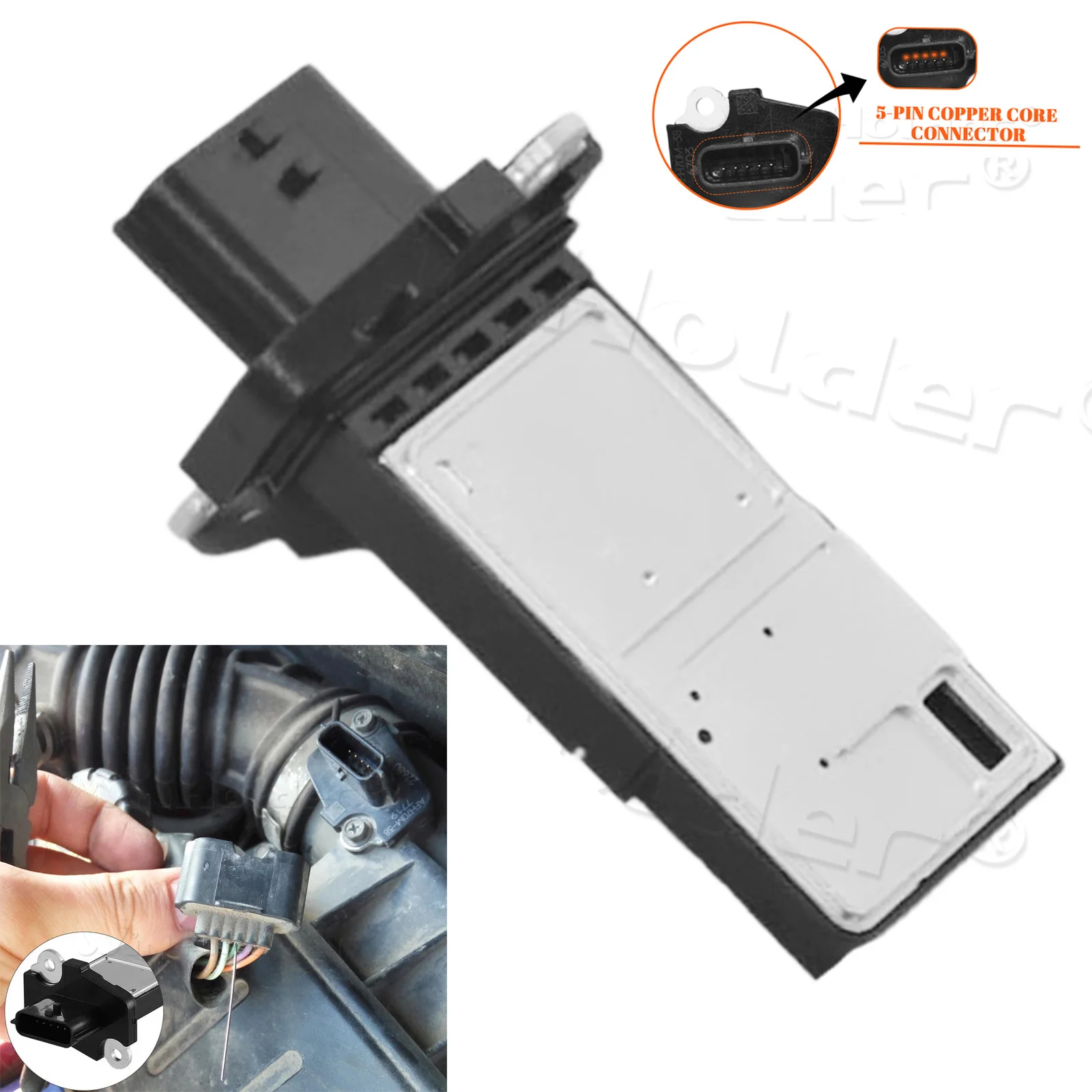 

ДЛЯ датчика массового расхода воздуха NISSAN MAF Factory 22680-7S000 AFH70M-38 AF-NS01 1380066J00 MAF0031 226807S000 226807S00A