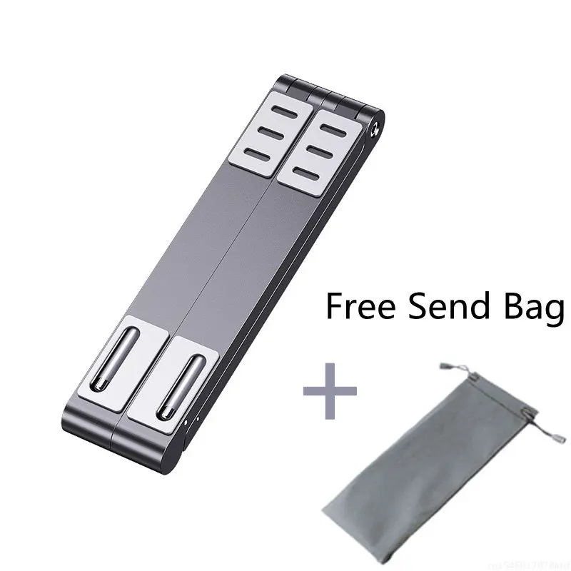 Youpin Oatsbasf Laptop Ständer Halter für Macbook Pro Air Faltbare Tablet Magie Halter Notebook Halter 3 In 1 Aluminium Schreibtisch brac