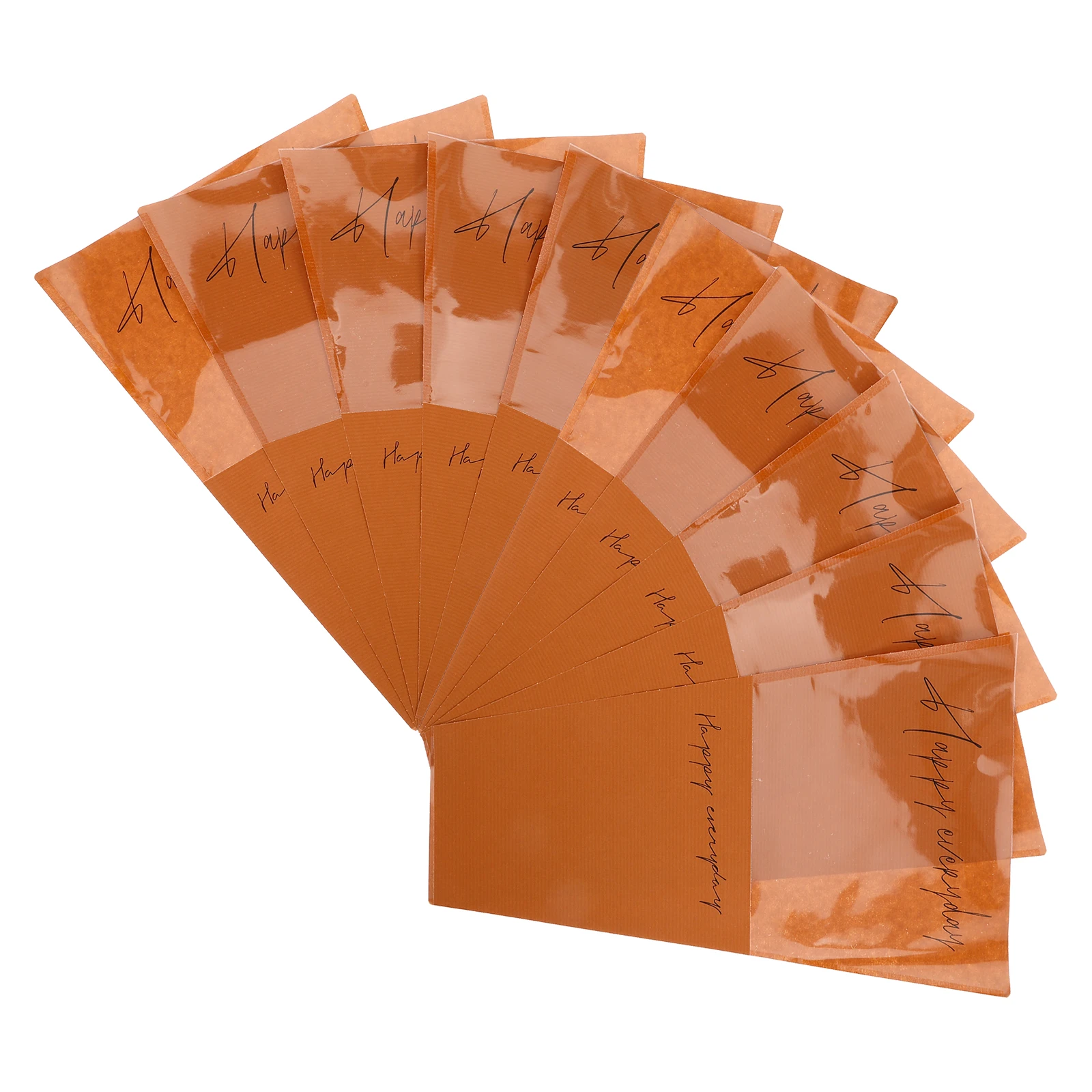 

20Pcs Flower Bouquet Wrapping Bag Waterproof Multi-Stem Sleeve Heavy Duty Kraft Paper Floral Arrangement Carrier for Wedding