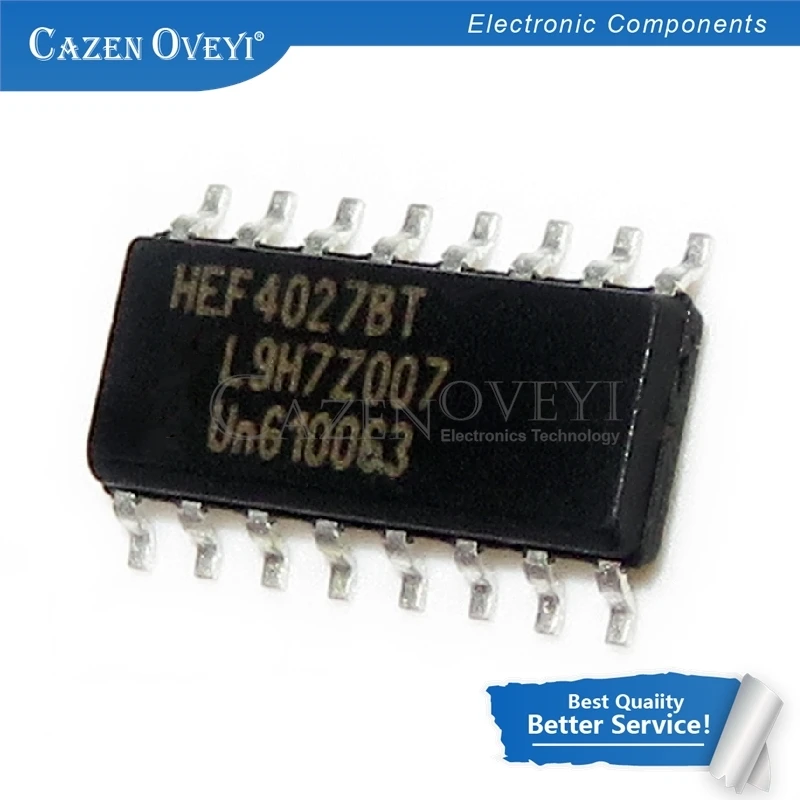 10pcs/lot HEF4027BT HEF4027 HEF4069UBT HEF4069  SOP-16 In Stock