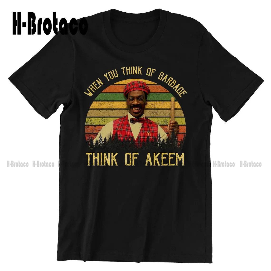 Coming To America Shirt, When You Think Of Garbage, Think Of Akeem Vintage T-Shirt, Movie Quote Unisex T Shirt Xs-5Xl