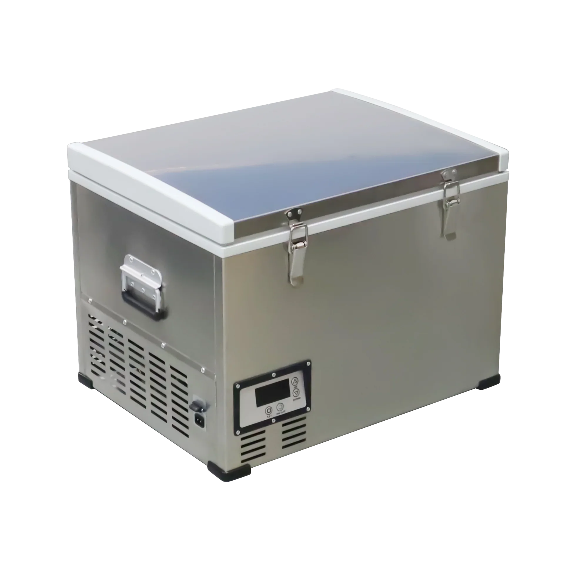 Car Draw Solar Chest Freezer Fridge 12v 220v Ac Dc Freezer Mini Fridge For Portable Refrigerator