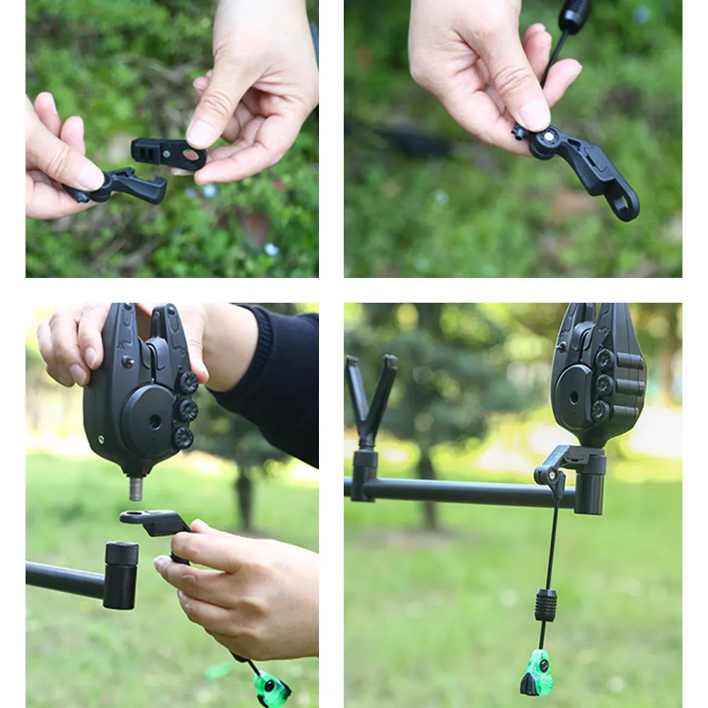 في الهواء الطلق الكارب الصيد العهرة الصيد لدغة مؤشر الكارب الصيد البحر قضيب إنذار أدوات الصيد #5