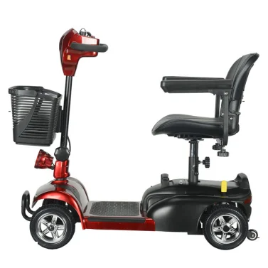 Smart foldable 4 wheel mobility scooter Electric    cahir  light weight for the disabled and elderly