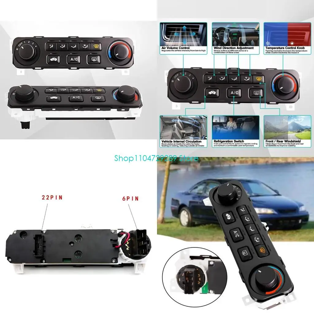 

D8KE CAR модуль управления нагреванием с поверхностями и полным монтажным набором автомобильного климат -блок для автомобилей